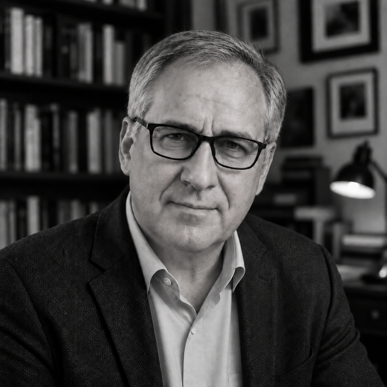 Portrait of writer Alex Buday